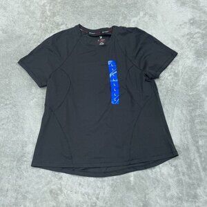 Spyder Active Womens Large Black Performance T-Shirt a0861